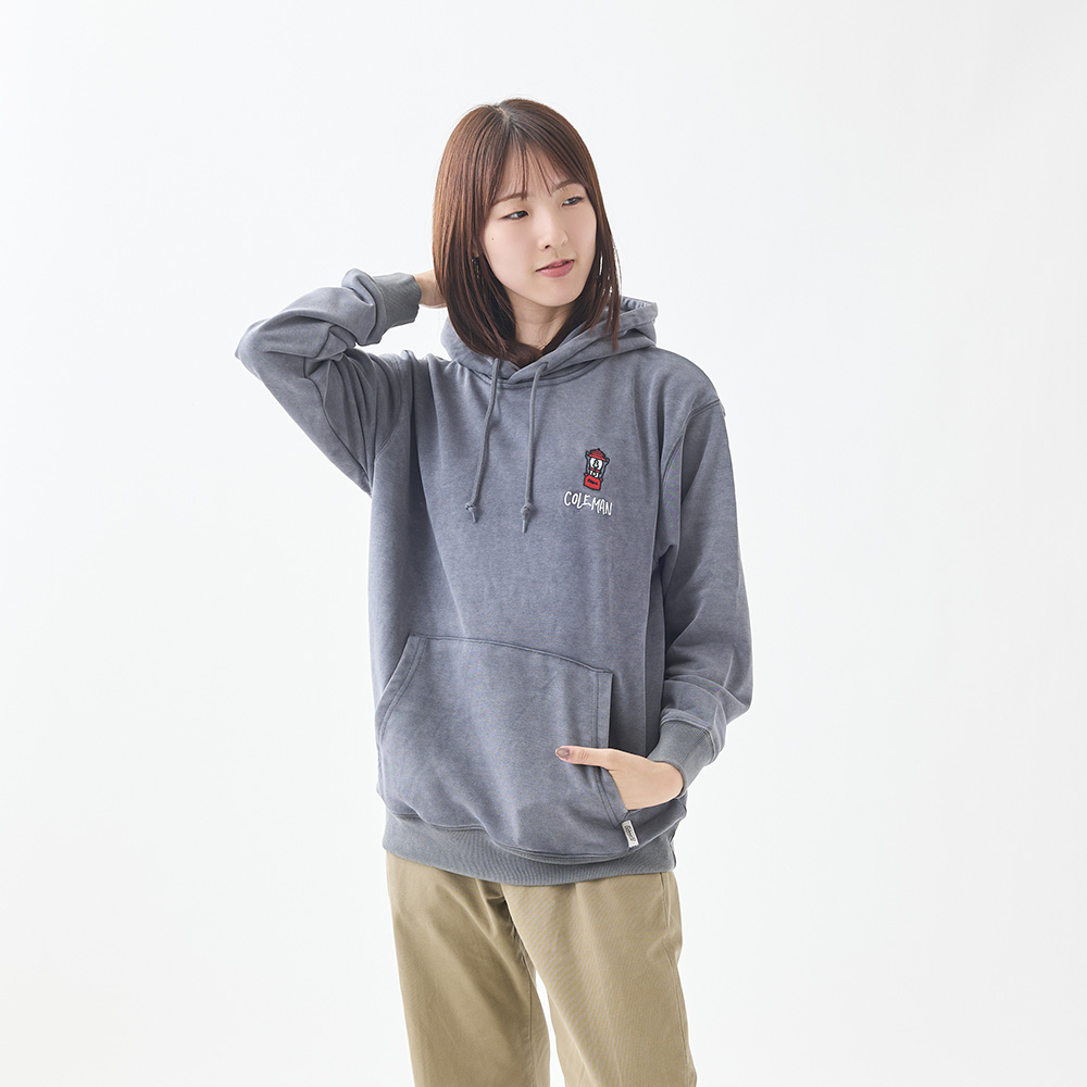 フーディー キャンプグッズ（チャコール）